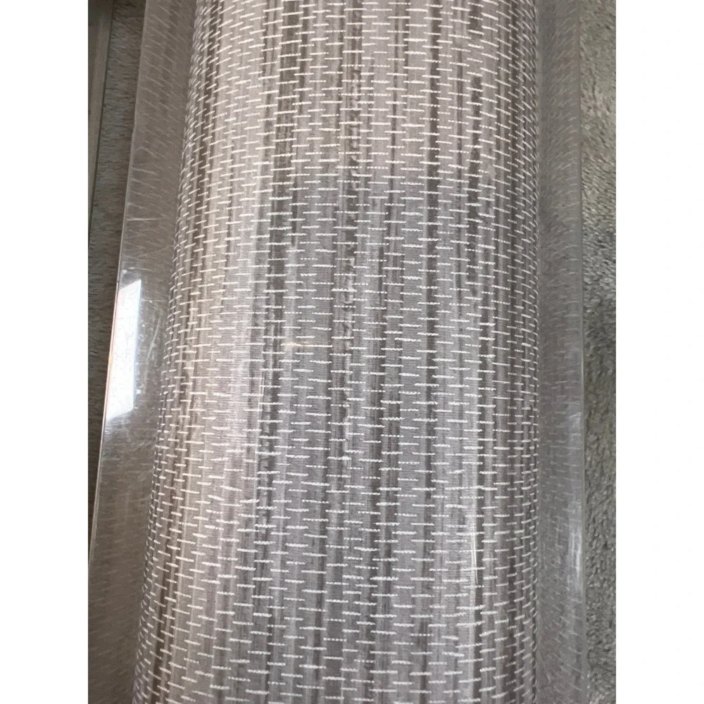 In Home Grey Peel and Stick Wallpaper Harlow Weave pattern20.8in x 18ft‎ 2 Rolls